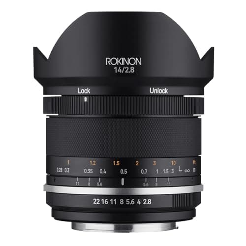 Rokinon 14mm F2.8 Ultra Wide Manual Lens for Micro Four Thirds - 58% Off