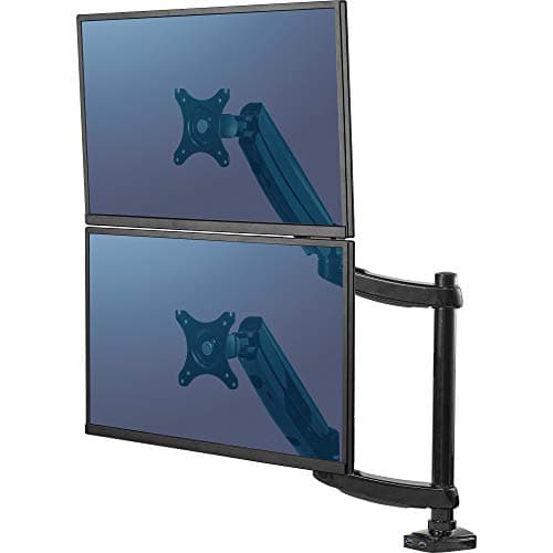 Fellowes Platinum Dual Stacking Monitor Arm with USB Ports
