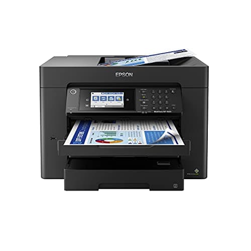 Epson WorkForce Pro WF-7840 Wireless Wide-Format All-in-One Printer, 13x19, Auto Duplex