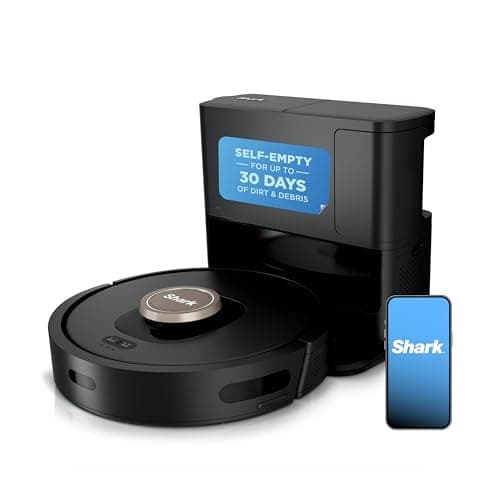 Shark AV2501AE AI Robot Vacuum with XL HEPA Self-Empty Base, 60-Day Capacity
