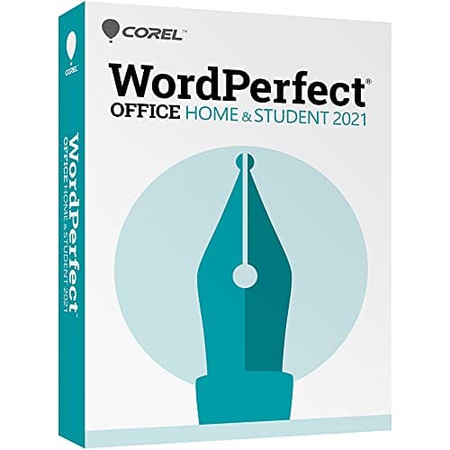 Corel WordPerfect Office 2021 Home & Student - One-Time Purchase Office Suite