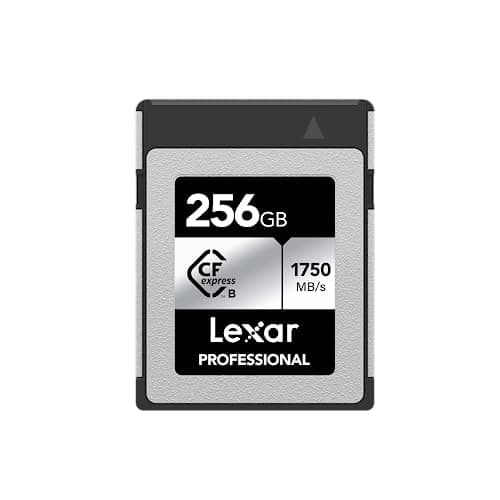 Lexar 256GB CFexpress Type B Card - 1750MB/s Read for 8K Video