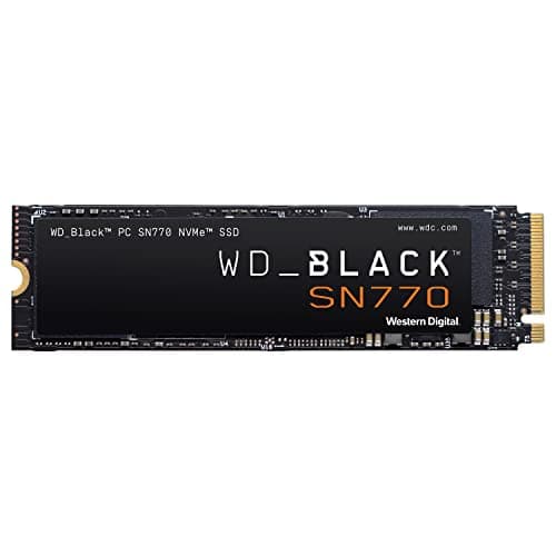 WD_BLACK 2TB SN770 NVMe SSD - Gen4 PCIe, 5150MB/s