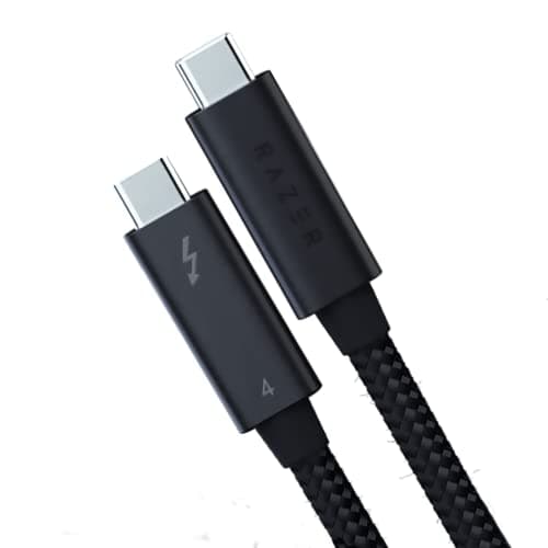 Razer Thunderbolt 4 Cable 2M - 40Gbps, 8K, 100W Charging
