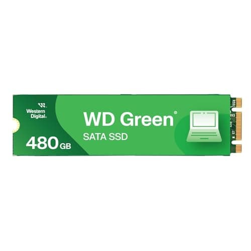 Western Digital 480GB WD Green SATA SSD - SATA III 6 Gb/s M.2 2280 Up to 545 MB/s