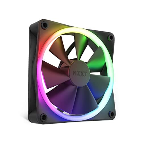 NZXT F120 RGB Triple Pack - 3X 120mm PWM RGB Fans + Hub - Black
