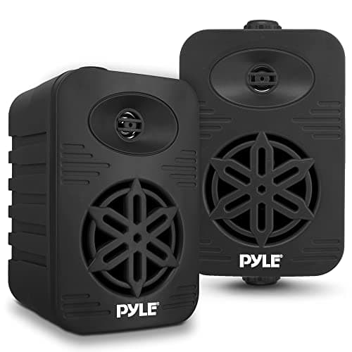 Pyle PDWR45BK 300W Waterproof Outdoor Speakers Pair