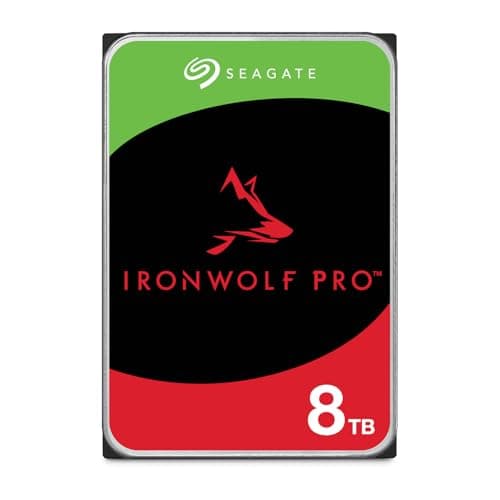 Seagate IronWolf Pro 8TB NAS HDD - CMR SATA 6Gb/s 7200 RPM