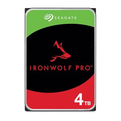 Seagate IronWolf Pro 4TB NAS HDD - CMR 7200 RPM SATA 6Gb/s