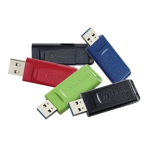 Verbatim Store 'n' Go USB Flash Drive 5-Pack - USB 2.0 Retractable