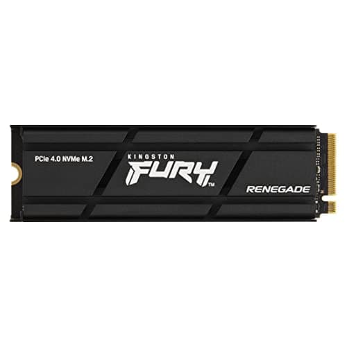 Kingston Fury Renegade 1TB PCIe Gen 4 NVMe SSD with Heatsink