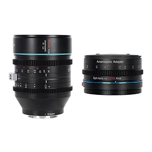 SIRUI 35mm T2.9 1.6x Full-Frame Anamorphic Lens with Adapter (Z Mount)