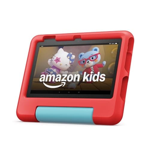 Amazon Fire 7 Kids Tablet (2022) 16GB Red - 2-Year Guarantee + 1 Year Kids+