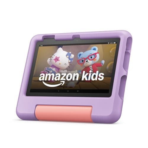 Amazon Fire 7 Kids Tablet (2024) - 16GB, Purple