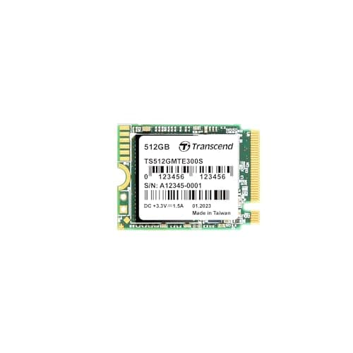 Transcend 512GB MTE300S M.2 2230 PCIe Gen3x4 SSD - 2000MB/s Read