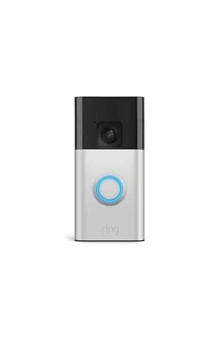 Ring Battery Doorbell (2nd Gen) Satin Nickel - Head-to-Toe Video