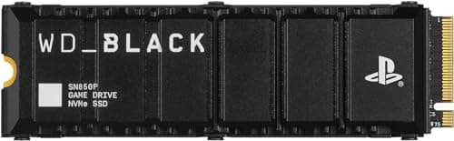 WD_BLACK 1TB SN850P NVMe SSD for PS5 - Officially Licensed with Heatsink