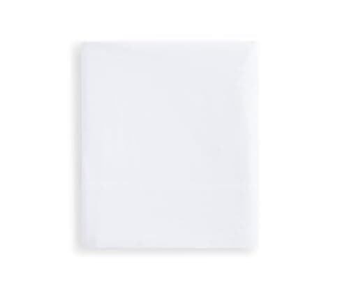 Linen Closet King Fitted Sheet - 100% Cotton Percale, Deep Pockets, White
