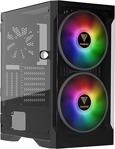 GAMDIAS APOLLO E2 Elite PC Case with 2x 200mm ARGB Fans