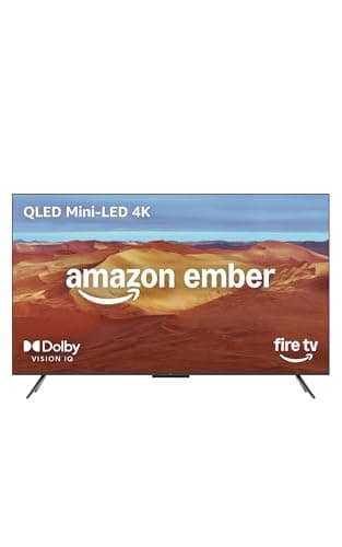 Amazon Ember 55 Mini-LED 4K QLED TV with Fire TV, 144Hz Gaming