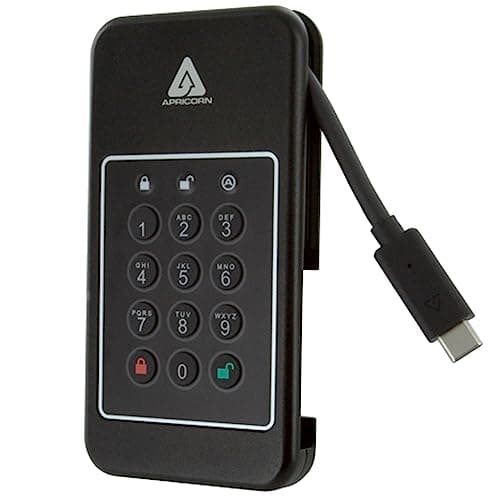 Apricorn 1TB Aegis NVX Hardware-Encrypted NVMe SSD