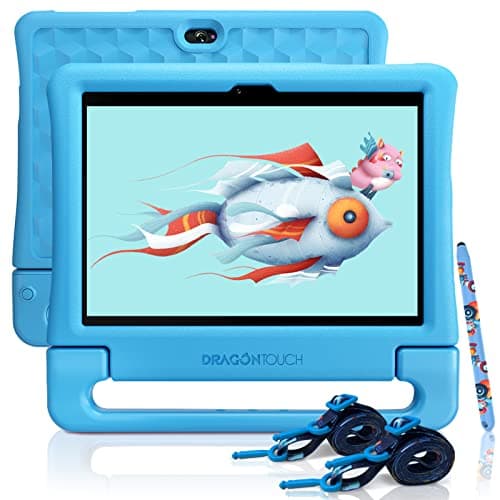 Dragon Touch Kids Tablet 10 inch with Kid-Proof Case and KIDOZ