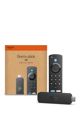 Amazon Fire TV Stick 4K with Wi-Fi 6 and Alexa Voice Remote