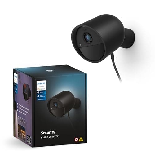 Philips Hue Secure Wired Security Camera - 1080p HD Night Vision