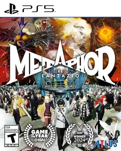 Metaphor: ReFantazio Launch Edition PS5 - Award-Winning JRPG at 33% Off