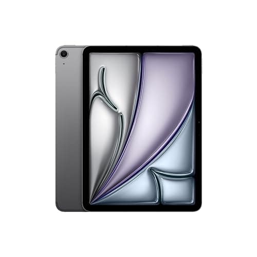 Apple iPad Air 11-inch (M2): Built for Apple Intelligence, Liquid Retina Display, 512GB, 12MP Front/Back Camera, Wi-Fi 6E + 5G Cellular, Touch ID, All-Day Battery Life — Space Gray