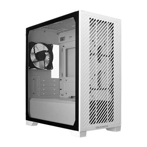 Cooler Master Elite 301 Lite White Mid-Tower PC Case