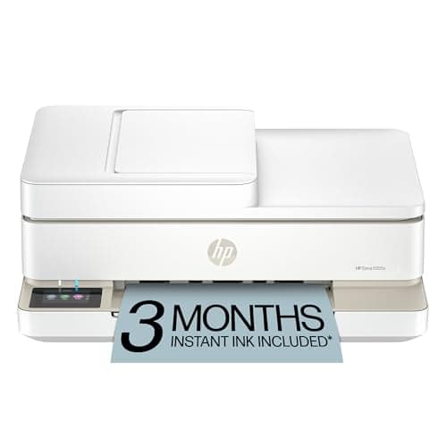 HP Envy 6555e Wireless Color Inkjet Printer with AI and 3-Month Ink Trial