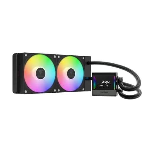GAMDIAS CHIONE E4 240mm AIO CPU Cooler with Digital Display