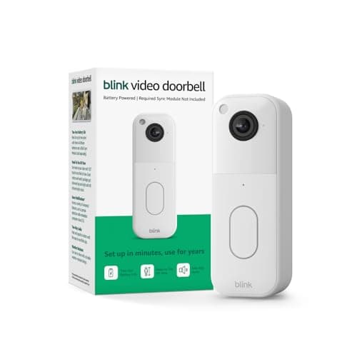 Blink Video Doorbell - HD View, 2-Year Battery Life, Wire-Free