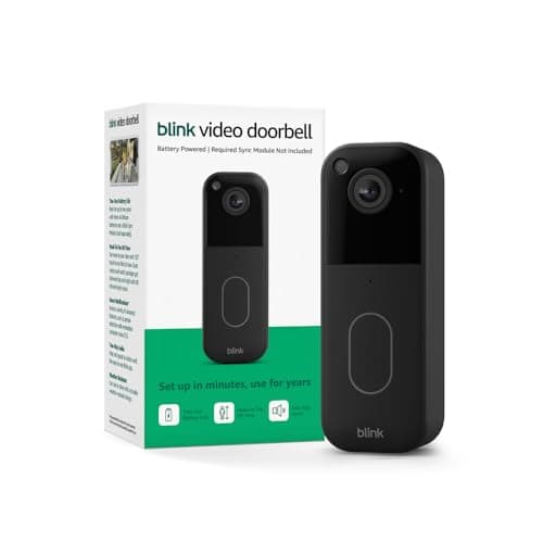 Blink Video Doorbell - HD View, 2-Year Battery Life, Wire-Free