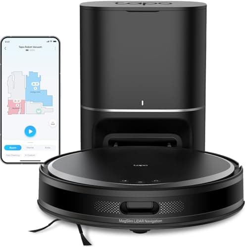Tapo RV20 Max Plus Robot Vacuum with Self-Emptying Dock