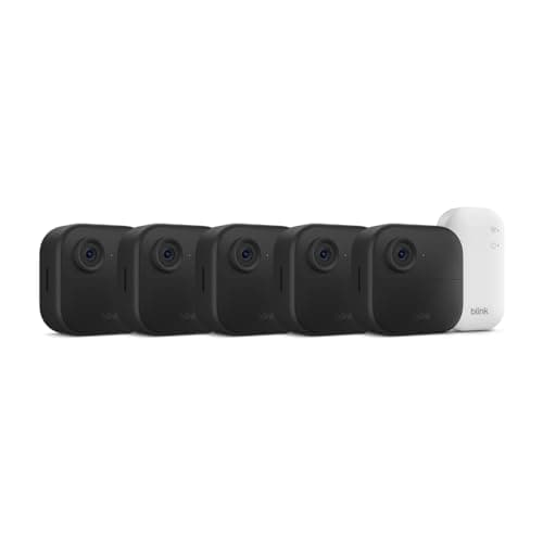 Blink Outdoor 4 Wireless Security Camera System (5 Cameras) - 2-Year Battery