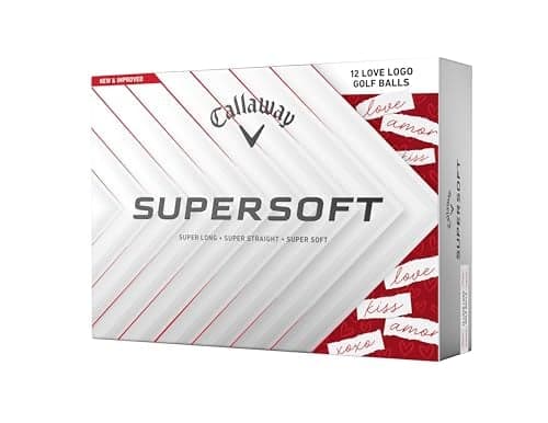 Callaway Supersoft Golf Balls 2025 Valentine 12 Pack
