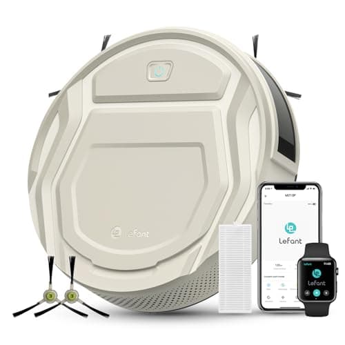 Lefant M210 Pro Robot Vacuum - Slim, Quiet, 2200Pa Suction, App Control
