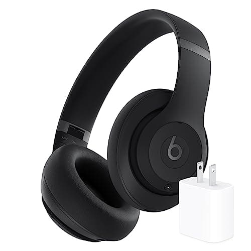Beats Studio Pro ANC Headphones with Apple 20W USB-C Adapter - Black