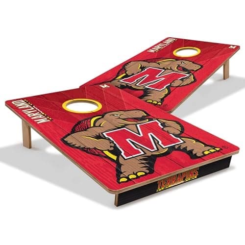 YouTheFan NCAA Maryland Terrapins 2x3 Wood Cornhole Set - 64% Off