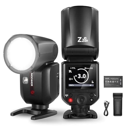 NEEWER Z2PRO-N 2.4G TTL Round Head Flash for Nikon