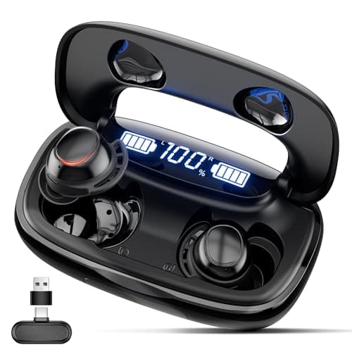 IAMJOY Gaming Earbuds with 20ms Low Latency and 90H Battery