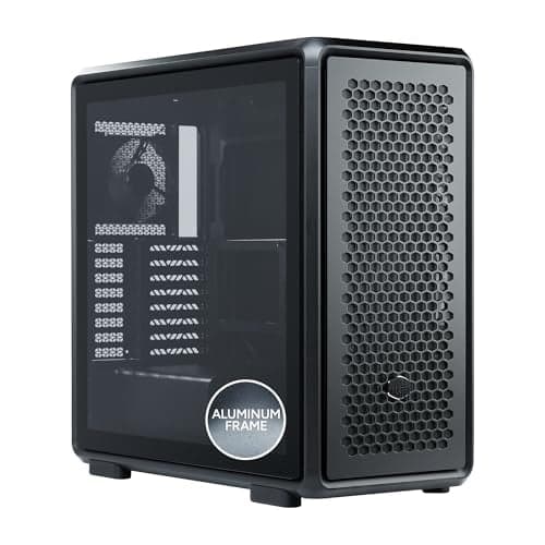 Cooler Master MasterFrame 600 ATX Mid-Tower Case, Aluminum Modular