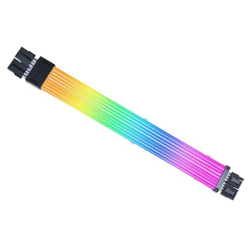 Lian Li Strimer Wireless GPU 8-Pin ARGB Extension Cable - 2.4GHz Wireless Control