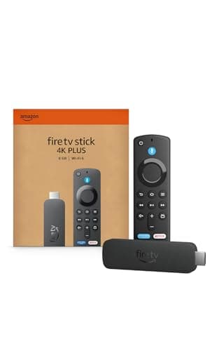 Amazon Fire TV Stick 4K Plus with Wi-Fi 6, Dolby Vision, Dolby Atmos