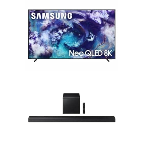 Samsung 75-Inch Neo QLED 8K QN900F TV with Q-Series Soundbar Bundle