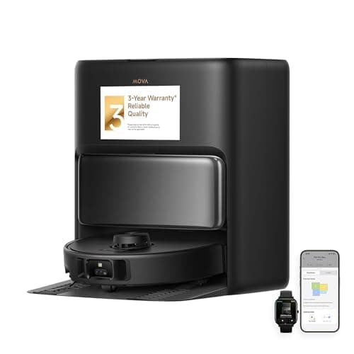 Mova P50 Pro Ultra Robot Vacuum and Mop with 19,000Pa Suction and Self-Cleaning Dock