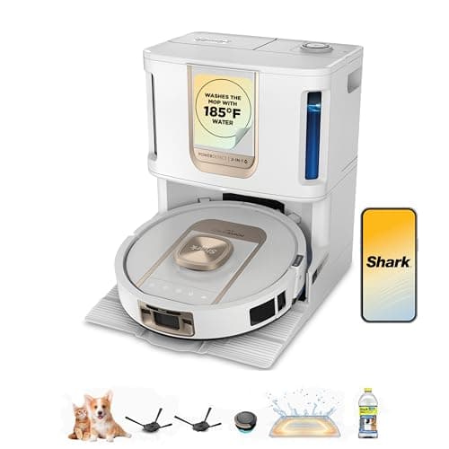 Shark AV2900XE Robot Vacuum & Mop with Self-Emptying and Heated Mop Wash
