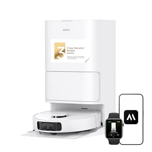 Mova E40 Ultra Robot Vacuum and Mop with 19,000Pa Suction
